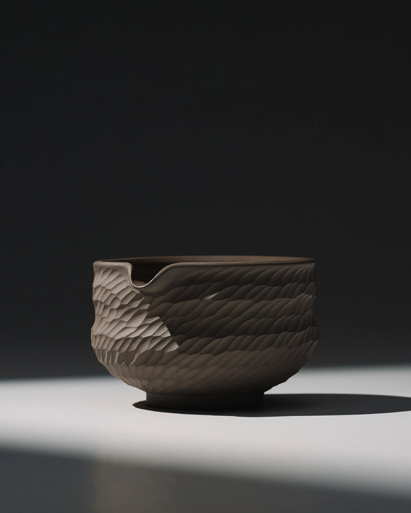 Coffee Shadow Matcha Bowl (400ml) - Chocolate