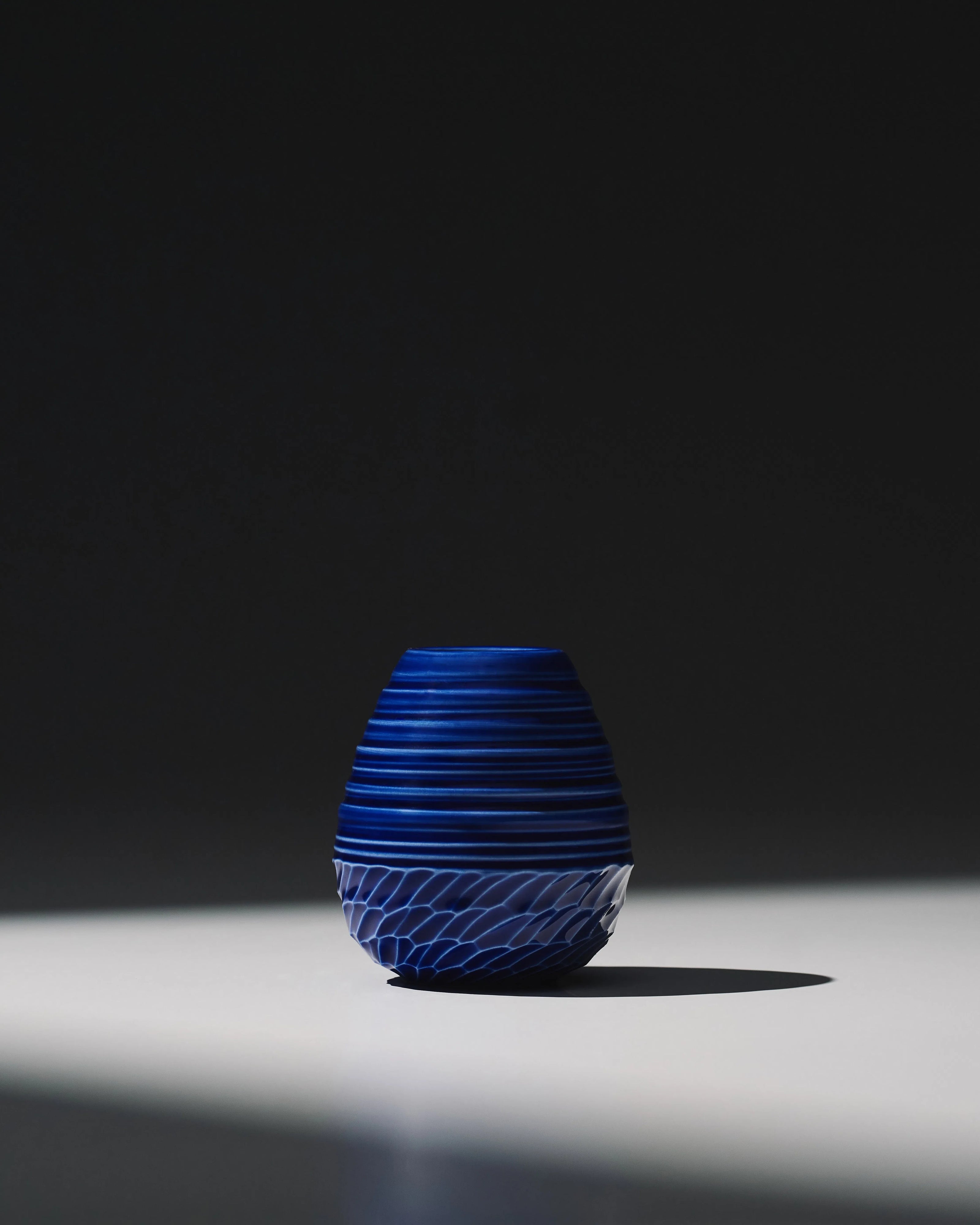 Half Glaze Shadow Chasen holder - Deep Blue
