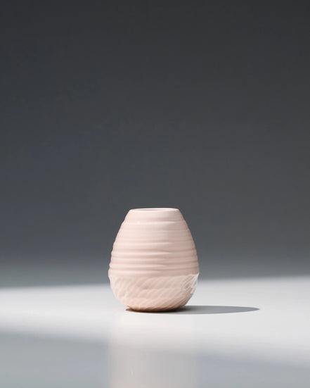 Half Glaze Shadow Chasen holder - Peach
