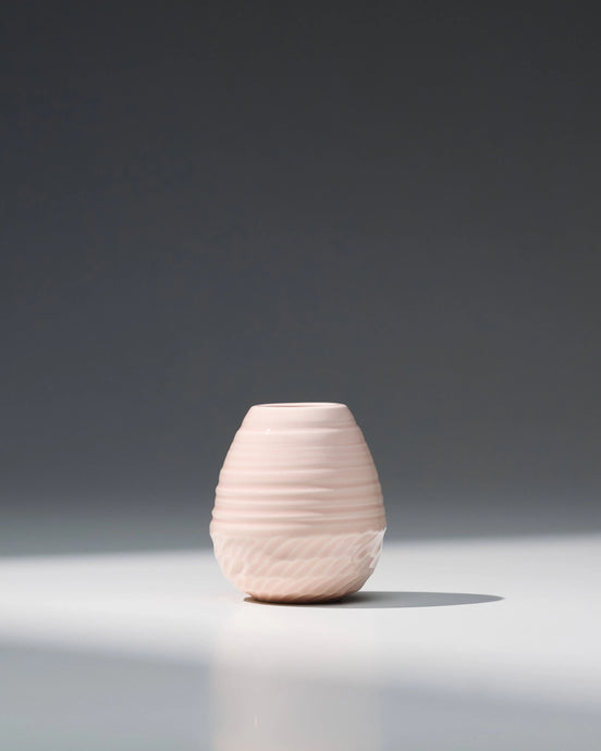 Half Glaze Shadow Chasen holder - Peach