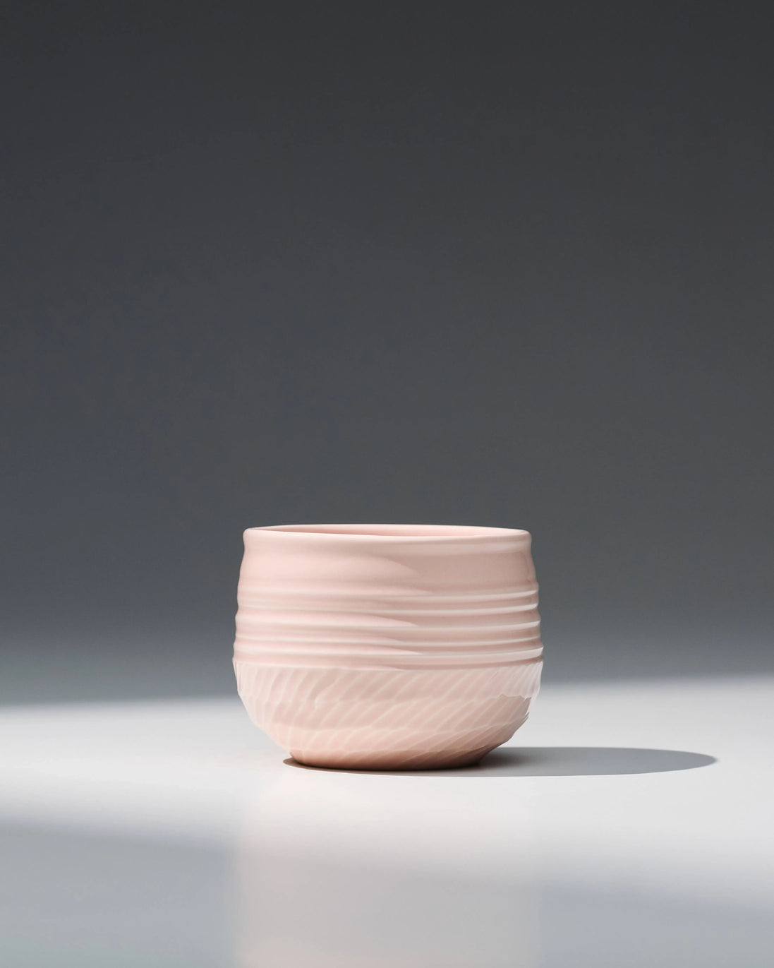 Half Glaze Shadow Cup (200 ml) - Peach