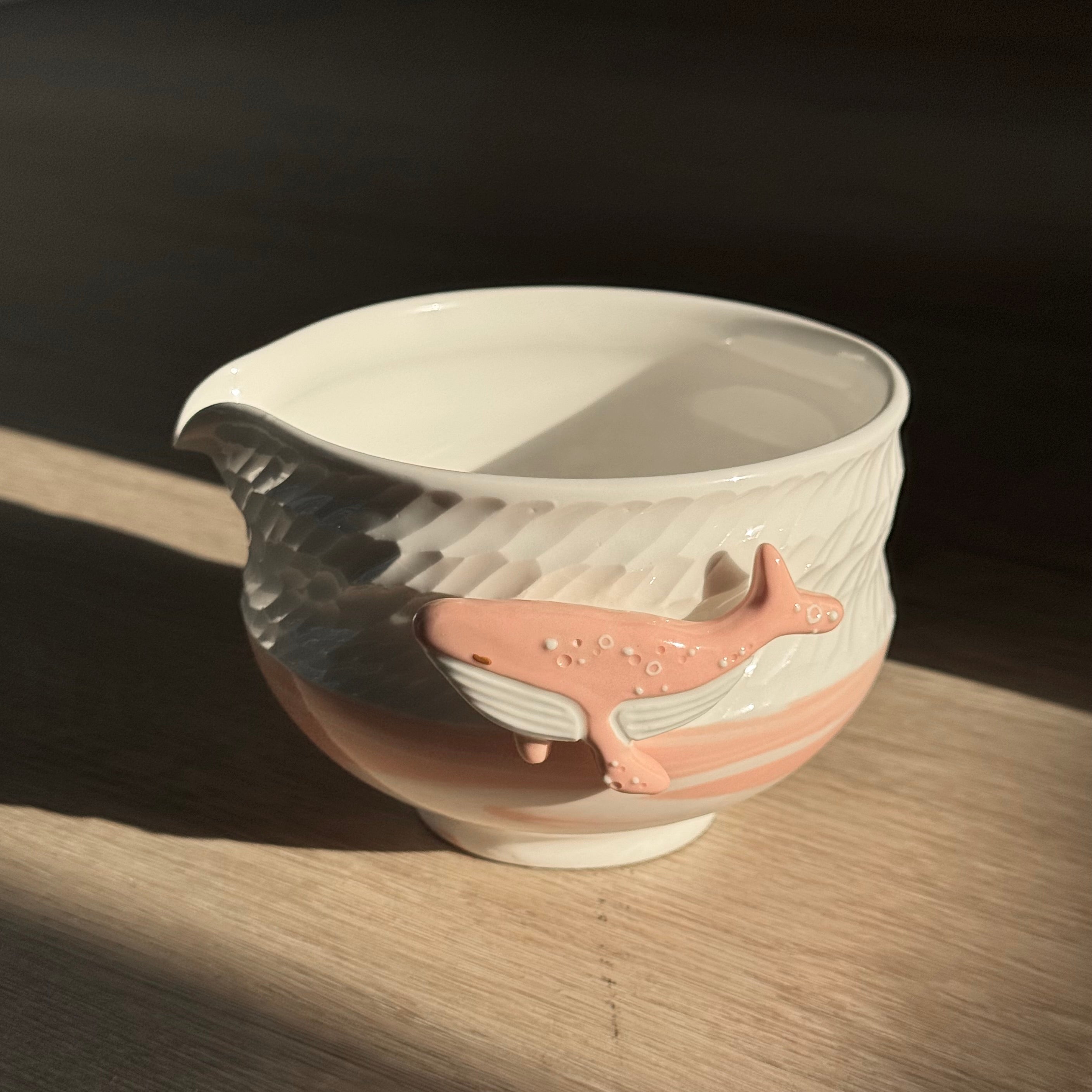To the SEA Matcha Bowl (400ml) - Pink Hybrid Whale