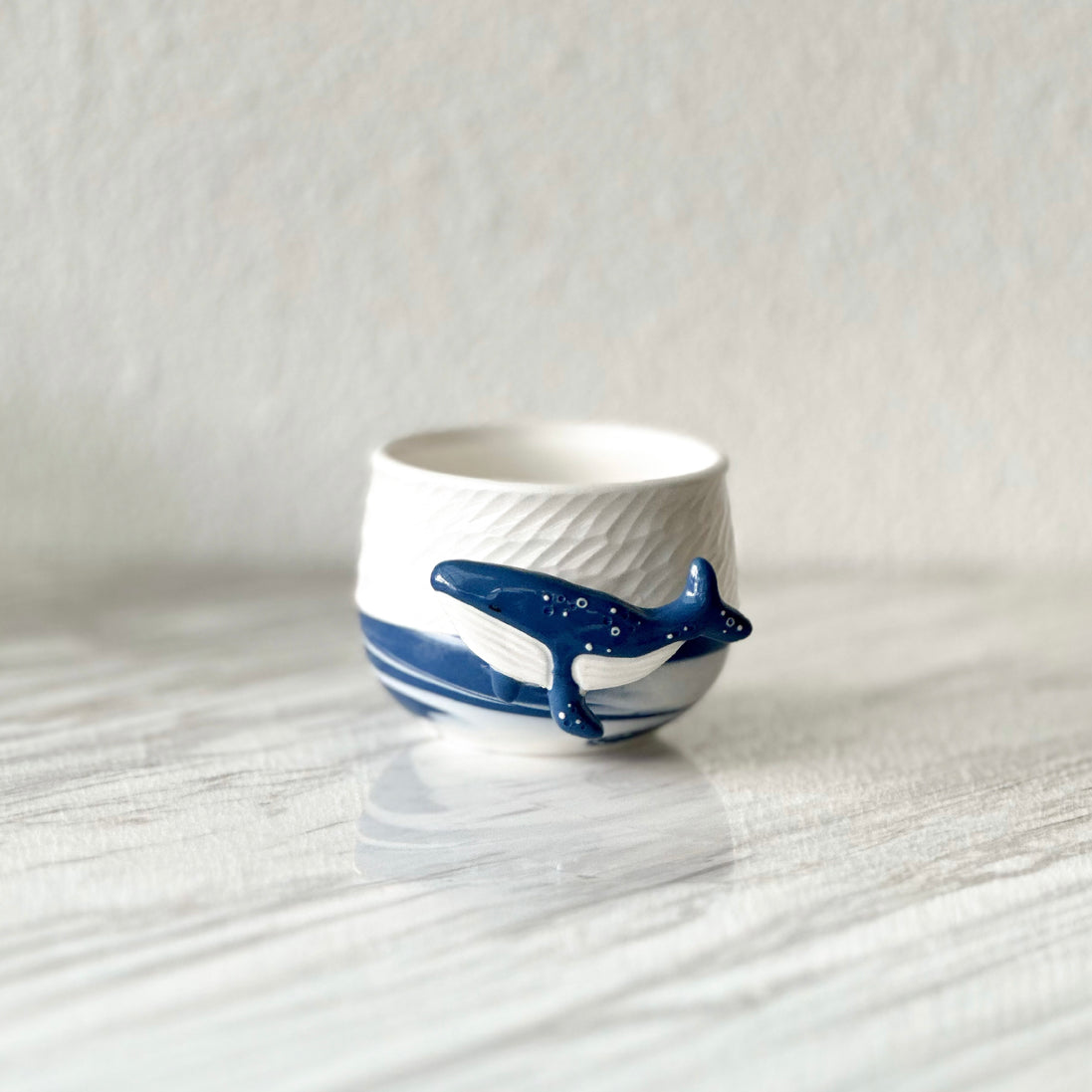 To the SEA Cup (200 ml) - Ocean Blue Whale