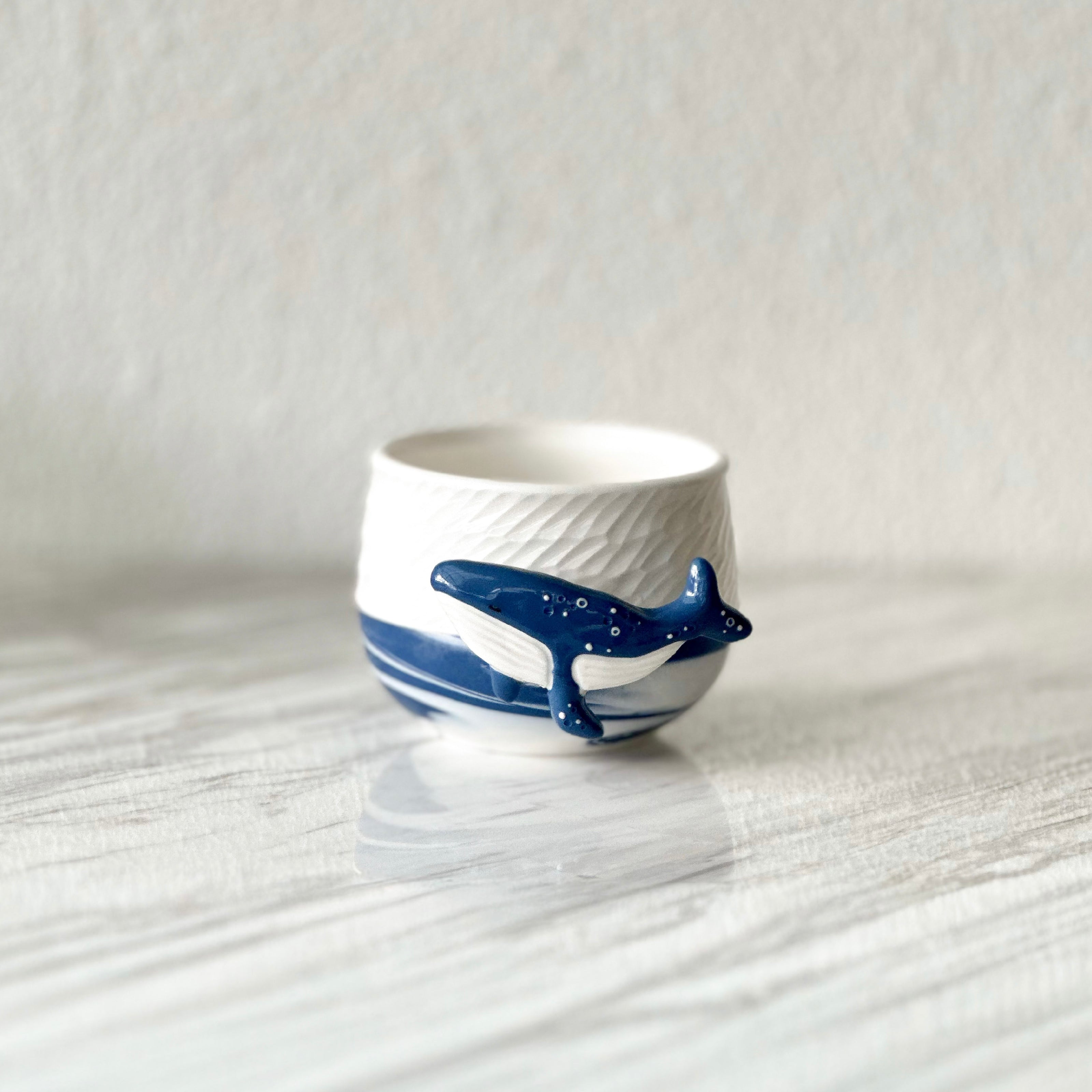 To the SEA Cup (200 ml) - Ocean Blue Whale