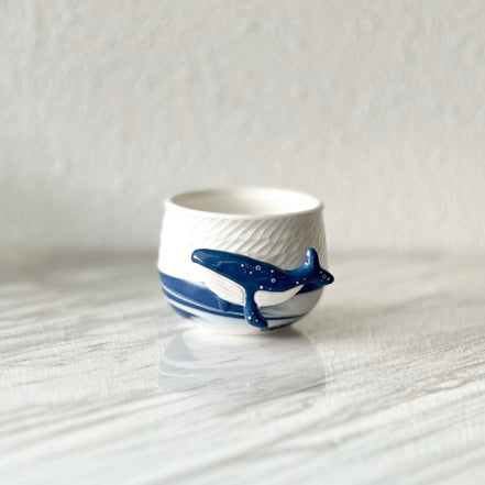 To the SEA Cup (200 ml) - Ocean Blue Whale