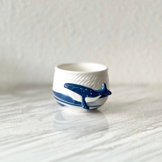 To the SEA Cup (200 ml) - Ocean Blue Whale