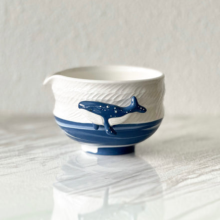 To the SEA Matcha Bowl (400ml) - Ocean Blue Whale