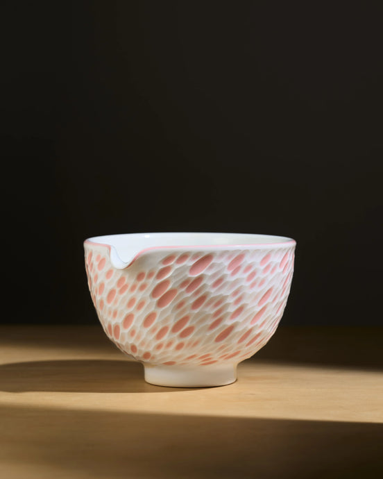 Pink Shade Matcha Bowl (400ml) - Pink Shade - Pink Dot