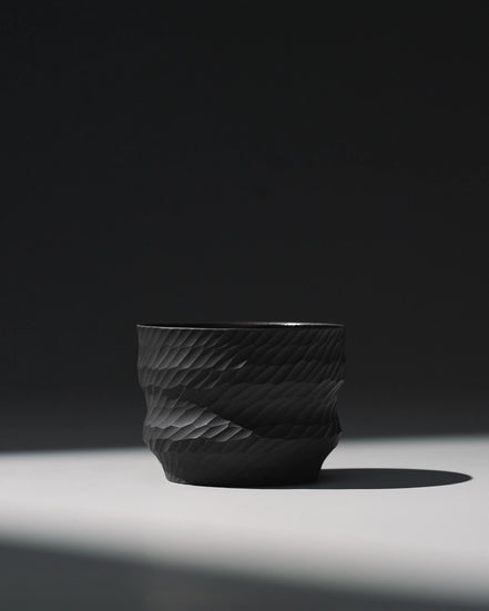 Shadow Double-wall Cup (175 ml) - Black Shadow