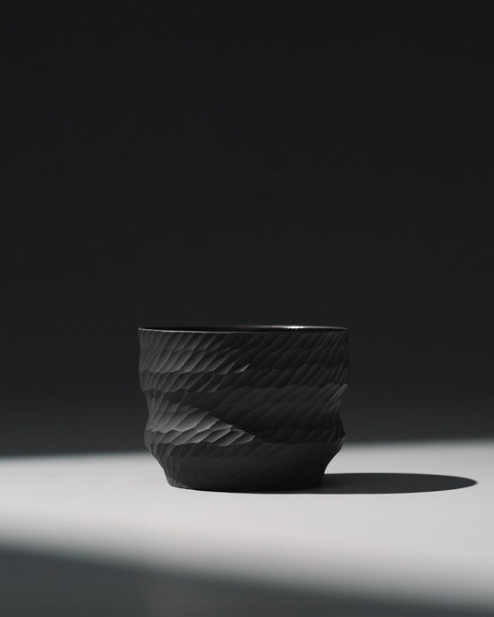Shadow Double-wall Cup (175 ml) - Black Shadow
