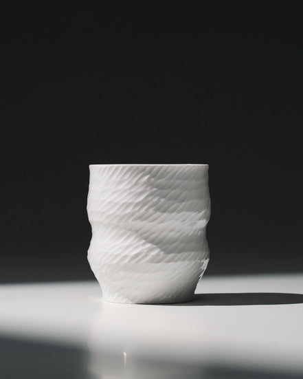 Shadow Double-wall Cup (275 ml) - White Shadow